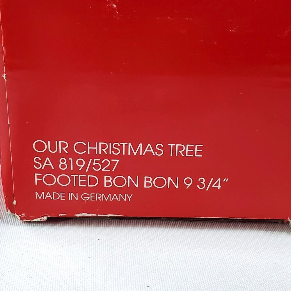 Mikasa Holiday Christmas Story Bowl Dish Footed Bon Bon Tray 9 3/4” - Picture 4 of 7